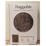 NEW RUGGABLE WASHABLE 8’ x 10’ RUG COVER & NONSLIP PAD