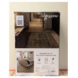 NEW RUGGABLE WASHABLE 8’ x 10’ RUG COVER & NONSLIP PAD
