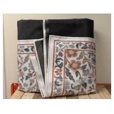 NEW RUGGABLE WASHABLE 8’ x 10’ RUG COVER & NONSLIP PAD