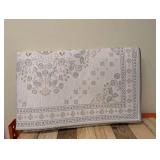 WYATT & ASH ZINNIA MACHINE WASHABLE AREA RUG