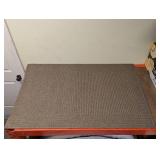 LARGE OVERSIZED ENTRY RUG (BROWN)