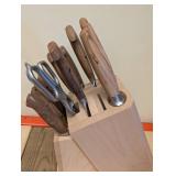 CANGSHAN HELENA SERIES 17-PIECE KNIFE BLOCK SET
