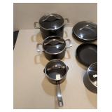 KIRKLAND SIGNATURE 11-PIECE COOKWARE SET