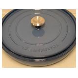 TRAMONTINA CAST IRON SKILLET WITH LID