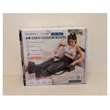 SHARPER IMAGE AIR COMPRESSION BOOTS SIZE SMALL - MEDIUM
