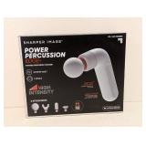 SHARPER IMAGE POWER PERCUSSION EDGE+ PORTABLE MASSAGER