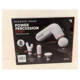 SHARPER IMAGE POWER PERCUSSION EDGE+ PORTABLE MASSAGER
