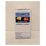 NEW NICORETTE ORIGINAL GUM 4MG