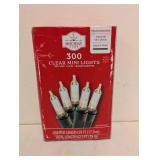 HOLIDAY TIME 300 CLEAR MINI LIGHTS