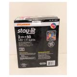 SYLVANIA STAY-LIT PLATINUM LED C9 LIGHTS