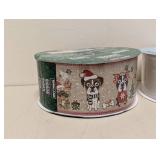 2 KIRKLAND SIGNATURE WIRE-EDGED RIBBON