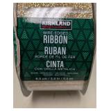 2 KIRKLAND SIGNATURE WIRE-EDGED RIBBON