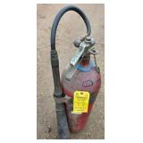 Vintage Old CO2 Shop Fire Extinguisher  Old Shop Fire Extinguisher