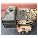 Vintage(?) Briggs and Stratton motor. Dry gas tank!