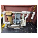 G.E. Hot Tub pump assembly