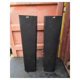 2 Model TSx330T Black POLK Speakers