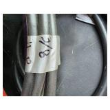 Tubing, 25ft Extension Cord, chain and 3/8" steel cable