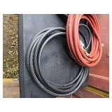 Tubing, 25ft Extension Cord, chain and 3/8" steel cable
