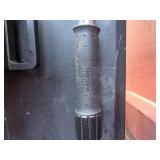 Assorted sockets, wrenches, and craftsman torque wrench