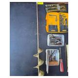 Drill bits, files, and punches