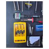 Assorted screwdrivers