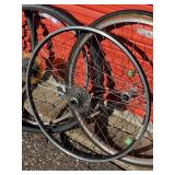 Lot of Bicycle Wheels