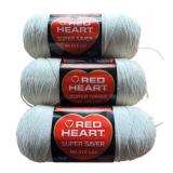 P - Large Assorted Yarn Lot including Red Heart, Blarney-Spun, Sayelle and More