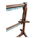 P - Vintage Wooden Quilt Stand