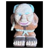 P - Set of 4 Pobbies Crafty Craft Hand-Carved Figurines