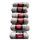 P - Large Mixed Yarn Collection including Red Heart, Homespun, Bernat, Patons and More