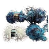 P - Large Mixed Yarn Collection including Red Heart, Homespun, Bernat, Patons and More