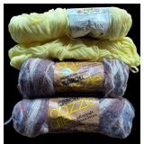 P - Large Assorted Yarn Collection by Sayelle, Caron, Creslan and More