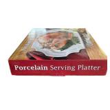 P - New Over and Back Gatherings Porcelain Serving Platter