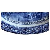 P - Vintage Declaration of Independence 1776 Platter