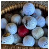 P - Collection of Assorted Golf Balls by Callaway, Pinnacle, Wilson and More