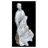 P - Vintage Ceramic Hand Painted Nativity Sculpture