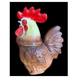 P - Royal Sealy Rooster Sugar Dish and Creamer Pitcher