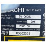 P - Hitachi DV-C605U 5-Disc DVD/CD/Video CD Player with Remote