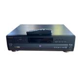 P - Hitachi DV-C605U 5-Disc DVD/CD/Video CD Player with Remote