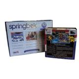 P - Set of 2 Puzzles: Sealed Dowdle Chicago 1000-Piece and Springbok Winter 500-Piece