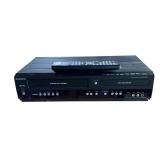 P - Magnavox 4-Head Hi-Fi Stereo VCR/DVD Recorder Model: ZV427MG9A