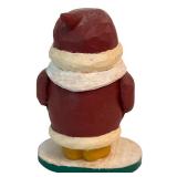 LR - Set of 4 Pobbles Crafty Crafts Hand Carved Santa Figurines