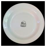 DR - Vintage International Tableworks Devonshire 8-Piece Dinnerware Set with Embossed Fruit Pattern