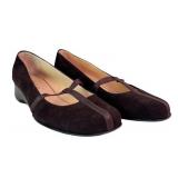 RBR - Anyi Lu Vero Cuoio Brown Suede Shoes Size 41 Handmade in Italy