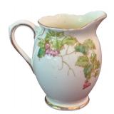 DR - Lot of Vintage China Pieces and Blue Glass Vase