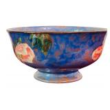 DR - Lot of Vintage China Pieces and Blue Glass Vase