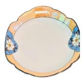 DR - Lot of Vintage China Pieces and Blue Glass Vase