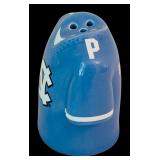 DR - UNC Tar Heels Salt and Pepper Shakers with Blue Elephant Figurine