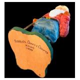 Set of 6 Handcrafted Santa Figurines