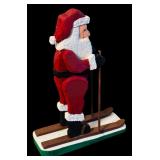 Set of 6 Handcrafted Santa Figurines